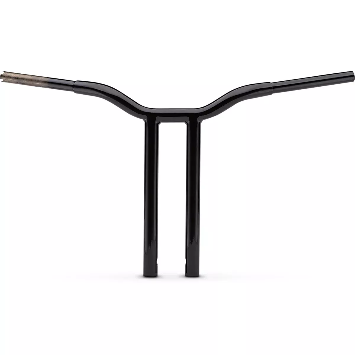 LA CHOPPERS 0601-4935 LA-7337-16B Kage Fighter Welded Straight-Riser Handlebar – One Piece – 16″ – Black