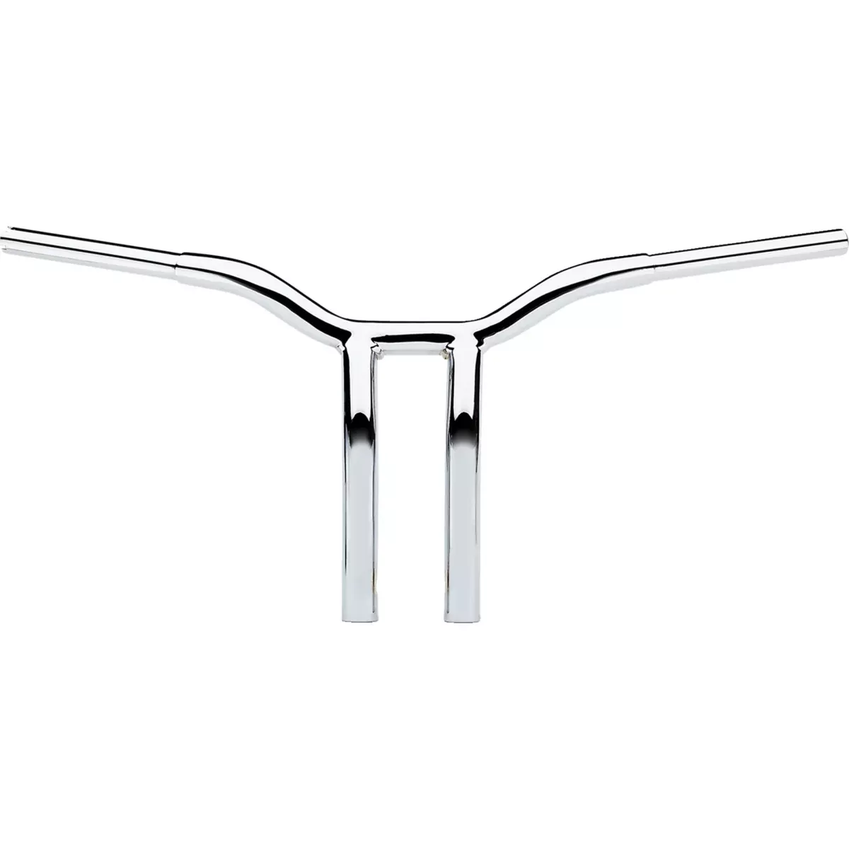 LA CHOPPERS 0601-4940 LA-7338-12 Kage Fighter Welded Bent-Riser Handlebar – One Piece – Bent – 12″ – Chrome