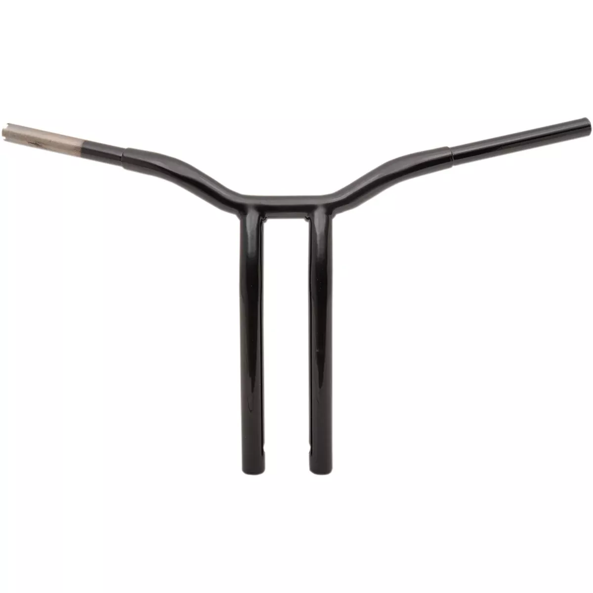 LA CHOPPERS 0601-4945 LA-7338-16B Kage Fighter Welded Bent-Riser Handlebar – One Piece – Bent – 16″ – Black