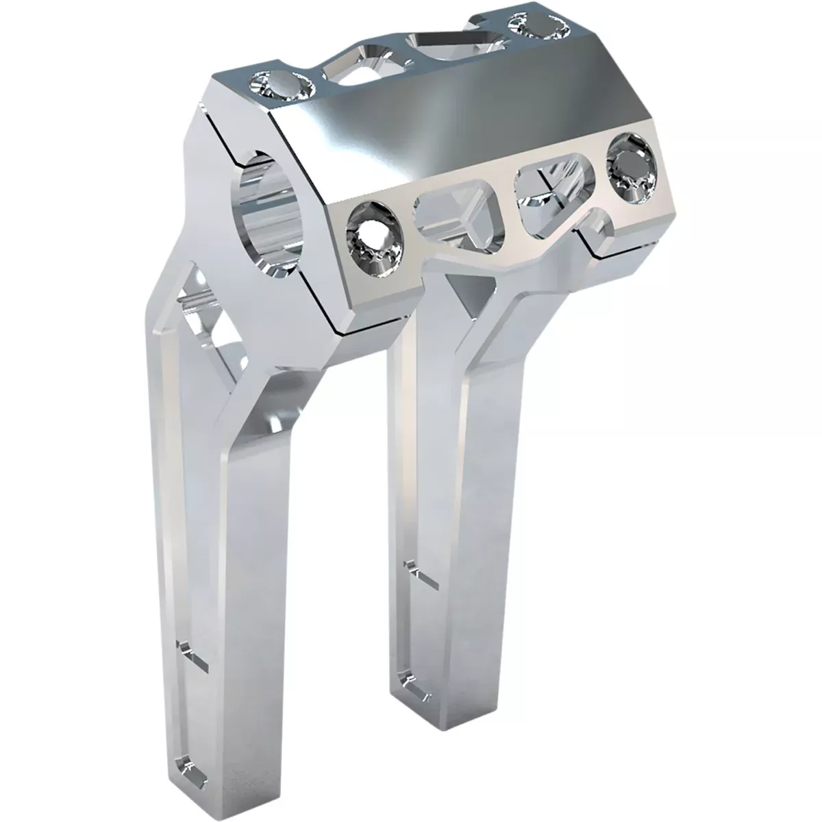 LA CHOPPERS 0602-1210 LA-7481-08R Performance Risers – Pullback – 8″ x 1-1/4″ – Raw