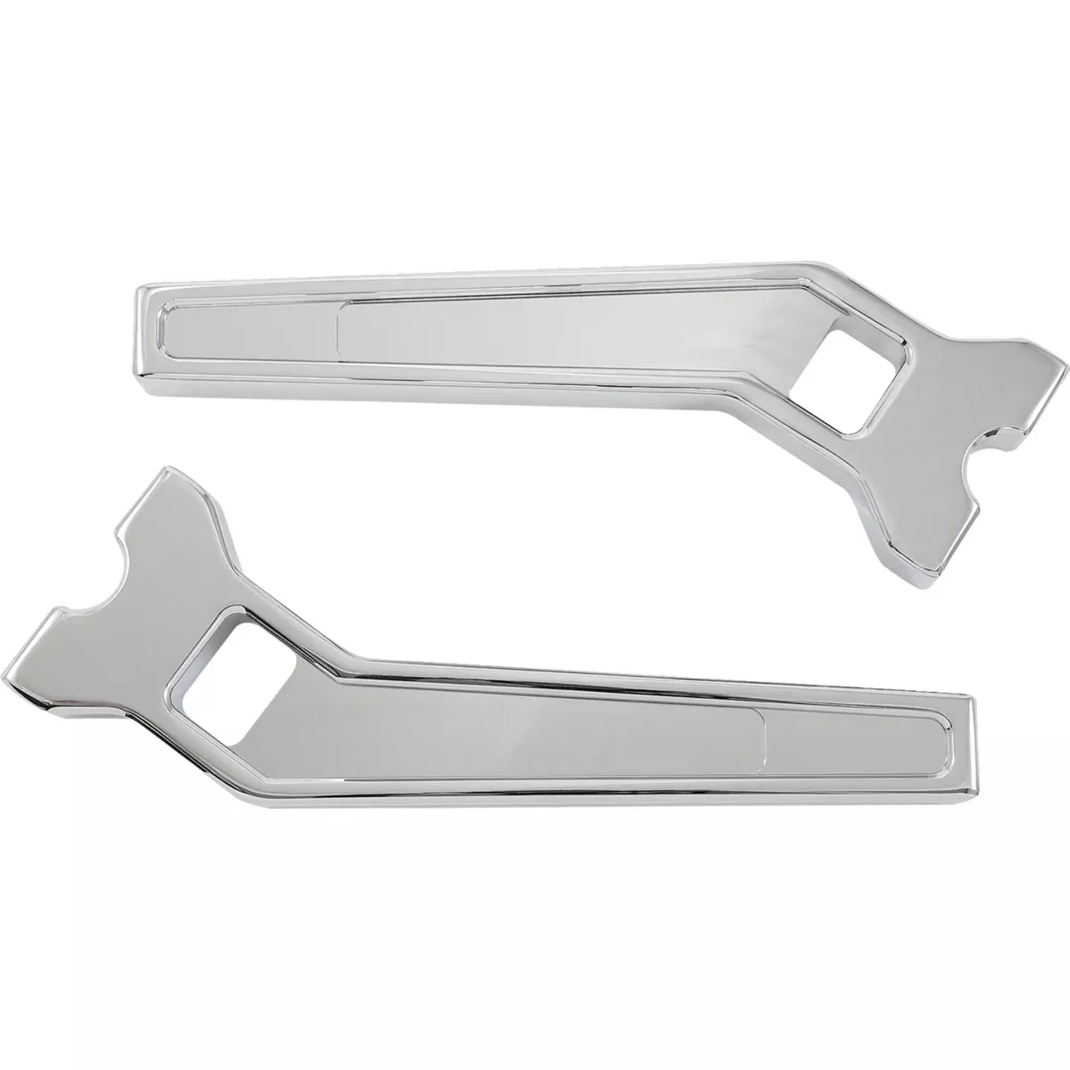 LA CHOPPERS 0602-1412 LA-7471-10C Performance Risers – Pullback – 10″ – Chrome