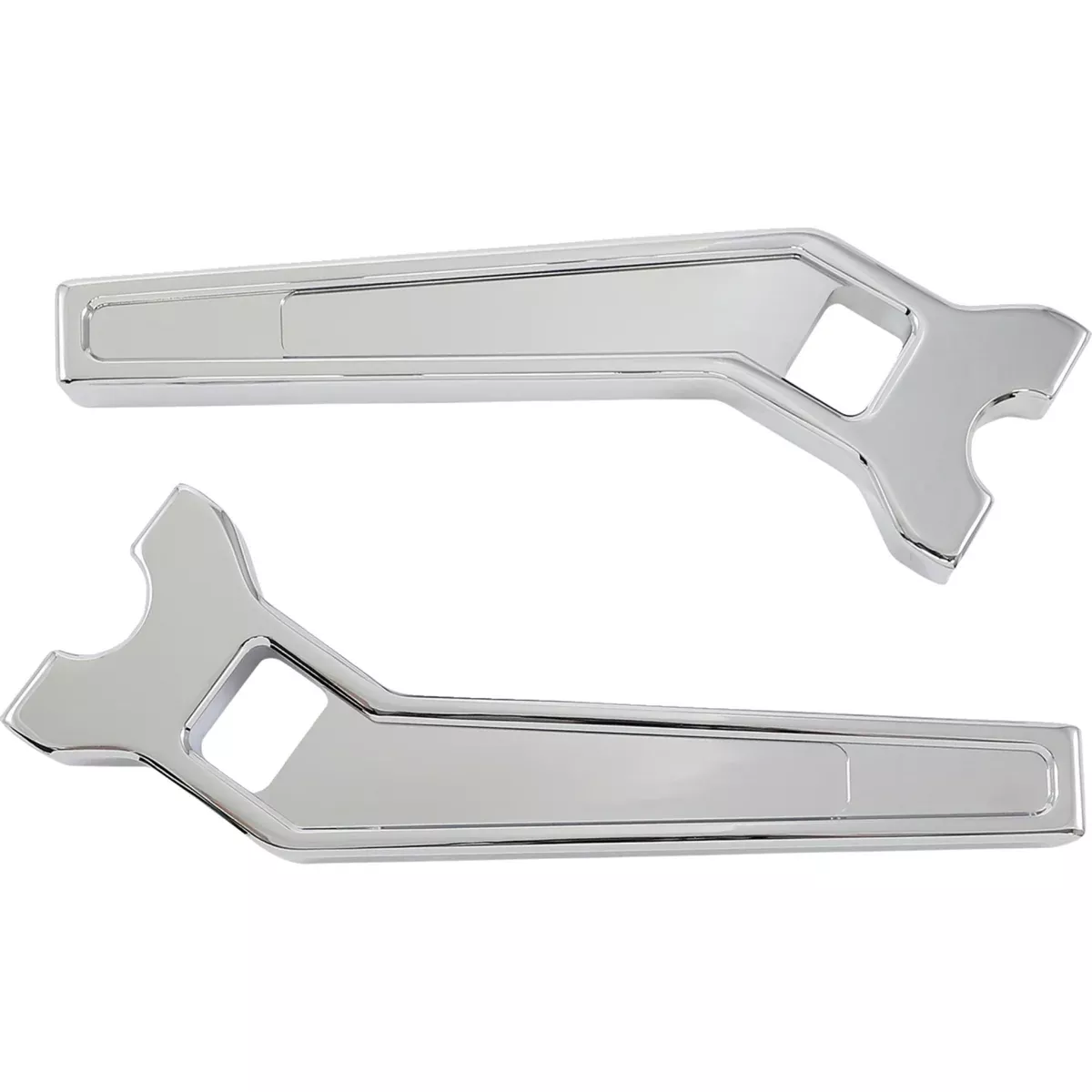 LA CHOPPERS 0602-1418 LA-7481-10C Performance Risers – Pullback – 10″ x 1-1/4″ – Chrome