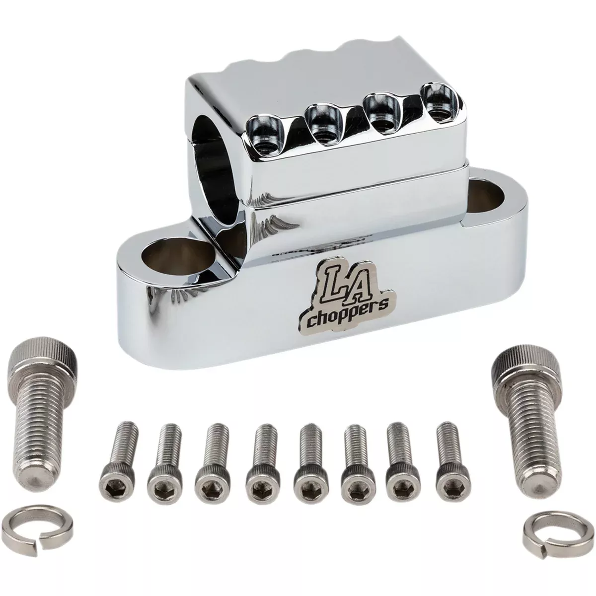 LA CHOPPERS 0603-0822 LA-7335-XXC Kage Fighter Handlebar Clamp – Chrome