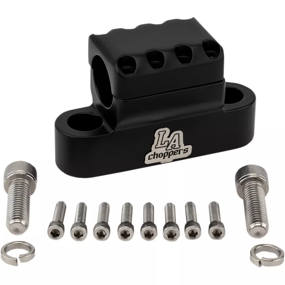 LA CHOPPERS 0603-0824 LA-7335-XXCM Kage Fighter Handlebar Clamp – Flat Black
