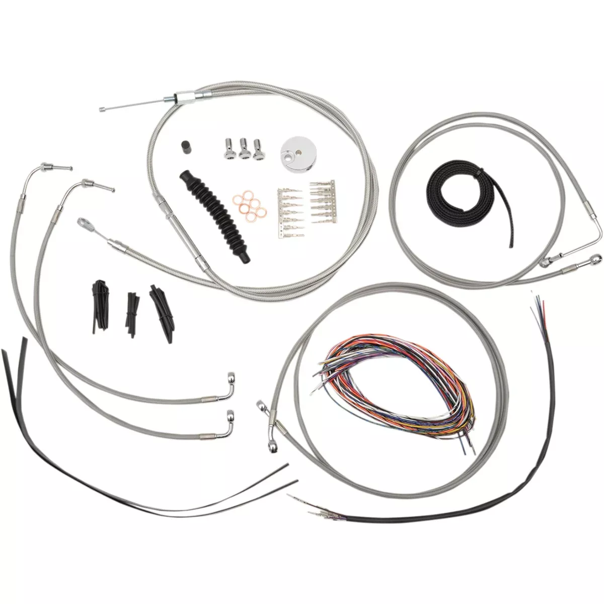 La Choppers Complete Cable Kit – LA-8050KT2-13 For Harley Road Glide 2008-2013
