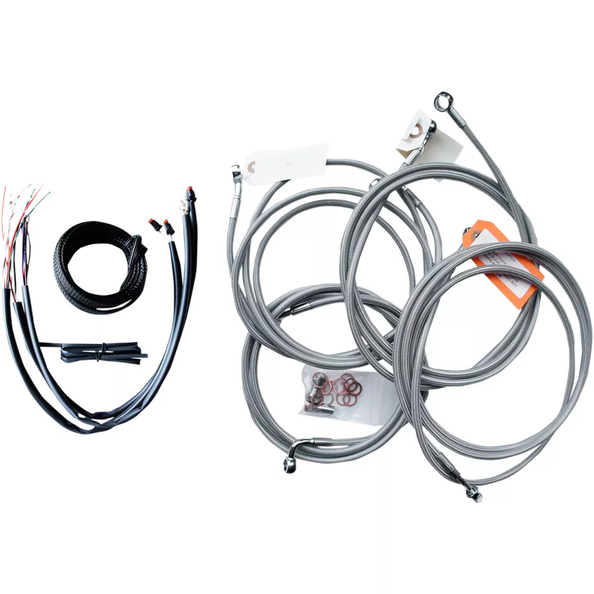 La Choppers Complete Cable Kit – LA-8052KT2-08 For Harley Electra Glide / Touring / Softail / Road Glide 2014-2015
