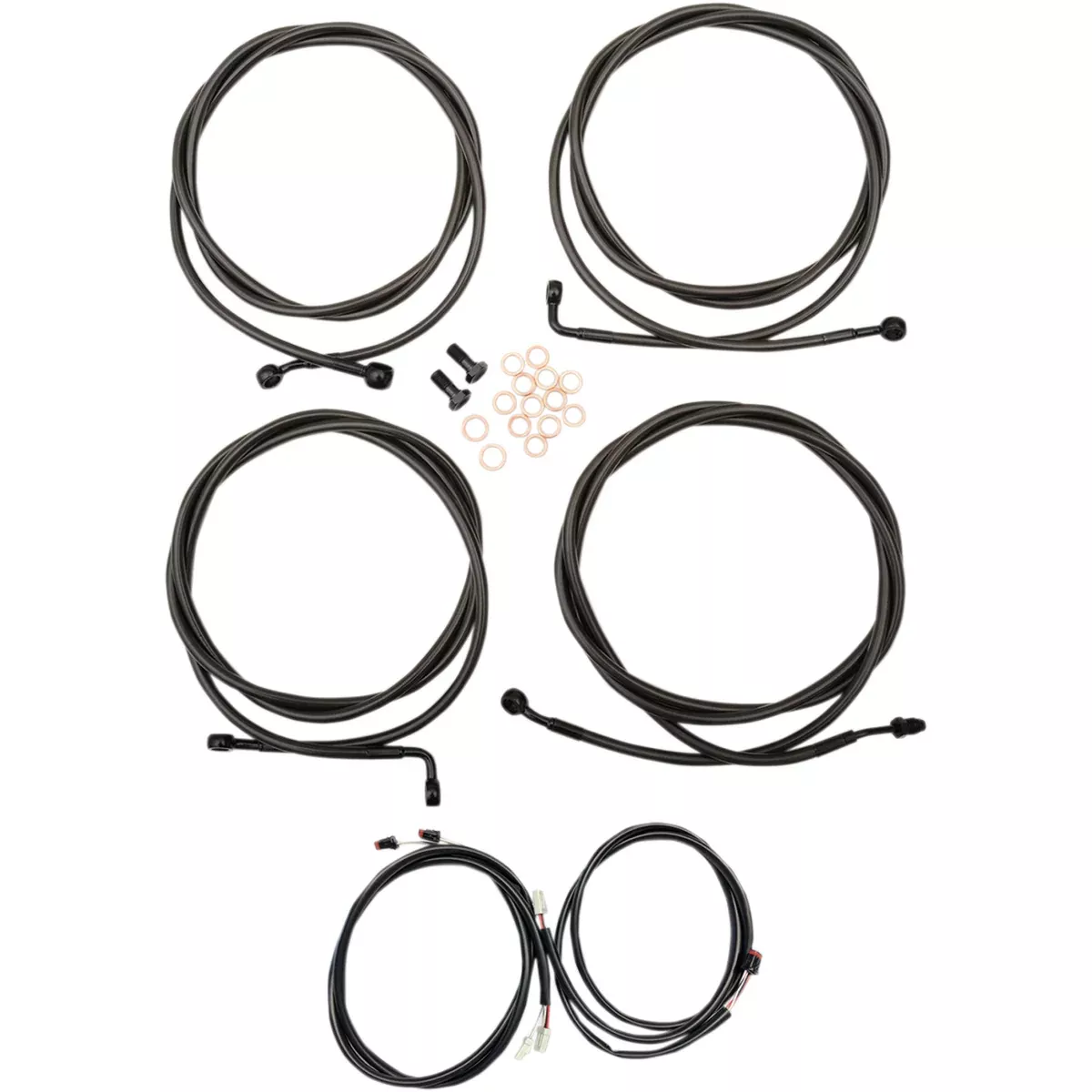 La Choppers Complete Cable Kit – LA-8054KT3-16M For Harley Touring 2017-2020