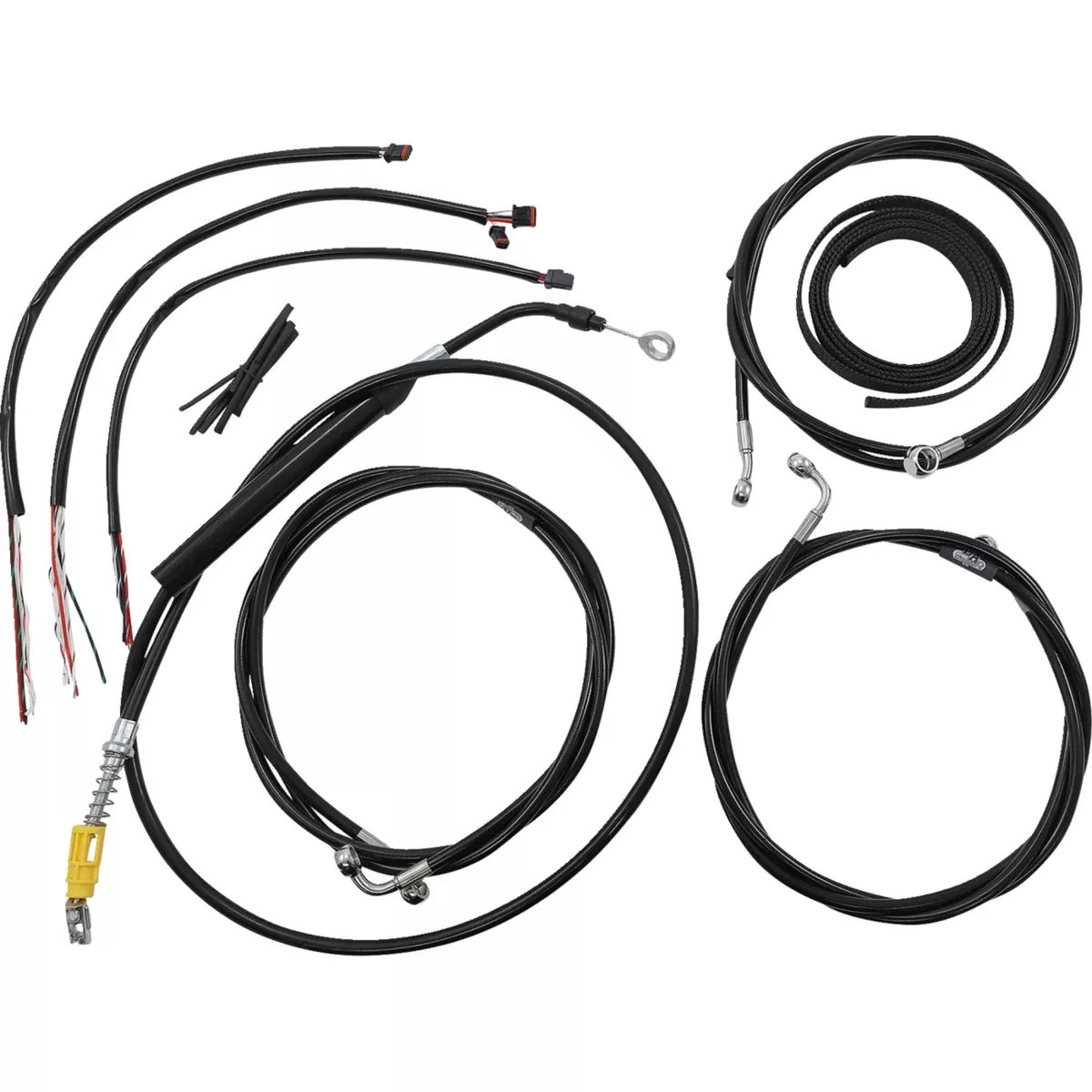 La Choppers Complete Cable Kit – LA-8056KT2-16B For Harley Touring 2021-2022