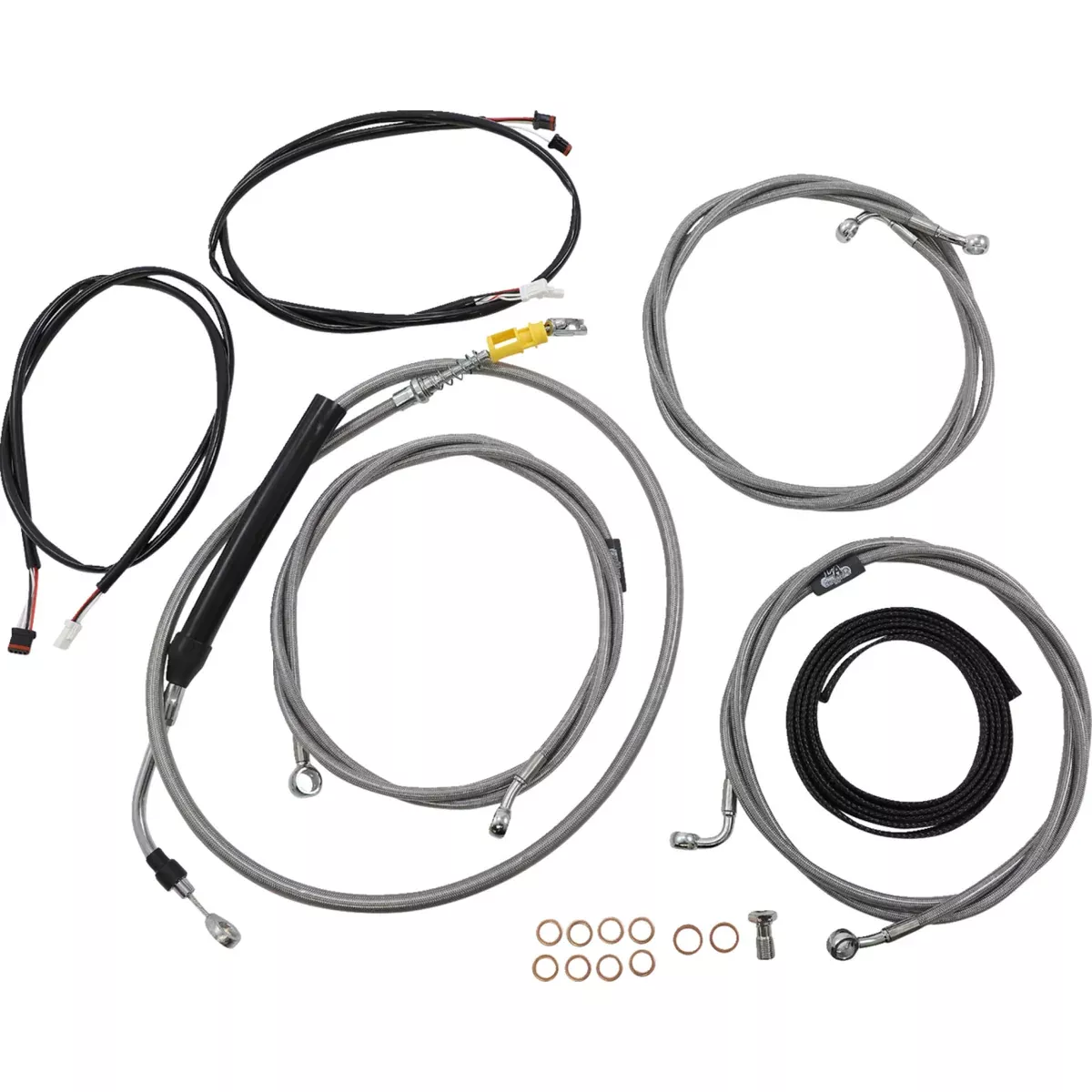 La Choppers Complete Cable Kit – LA-8056KT3-13 For Harley Touring 2021-2022