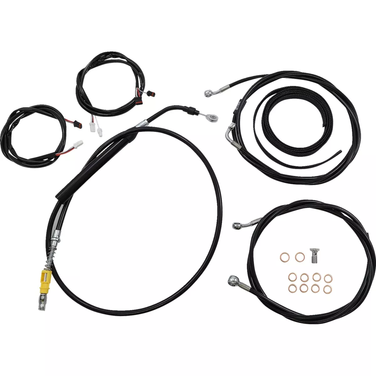 La Choppers Complete Cable Kit – LA-8056KT3-13B For Harley Touring 2021-2022