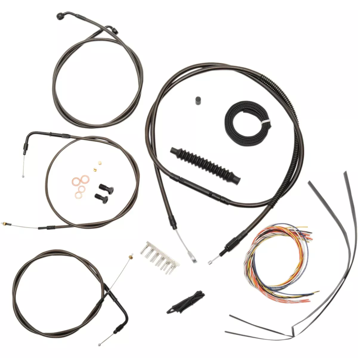 La Choppers Complete Cable Kit – LA-8100KT2-13M For Harley Softail 1996-2006