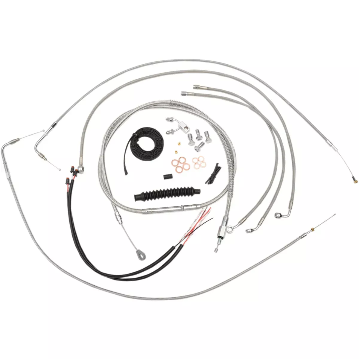 La Choppers Complete Cable Kit - LA-8150KT2-16 For Harley Softail 2011-2014