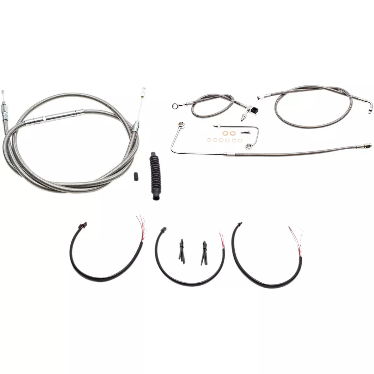 La Choppers Complete Cable Kit - LA-8151KT2B-16 For Harley Softail 2016-2017