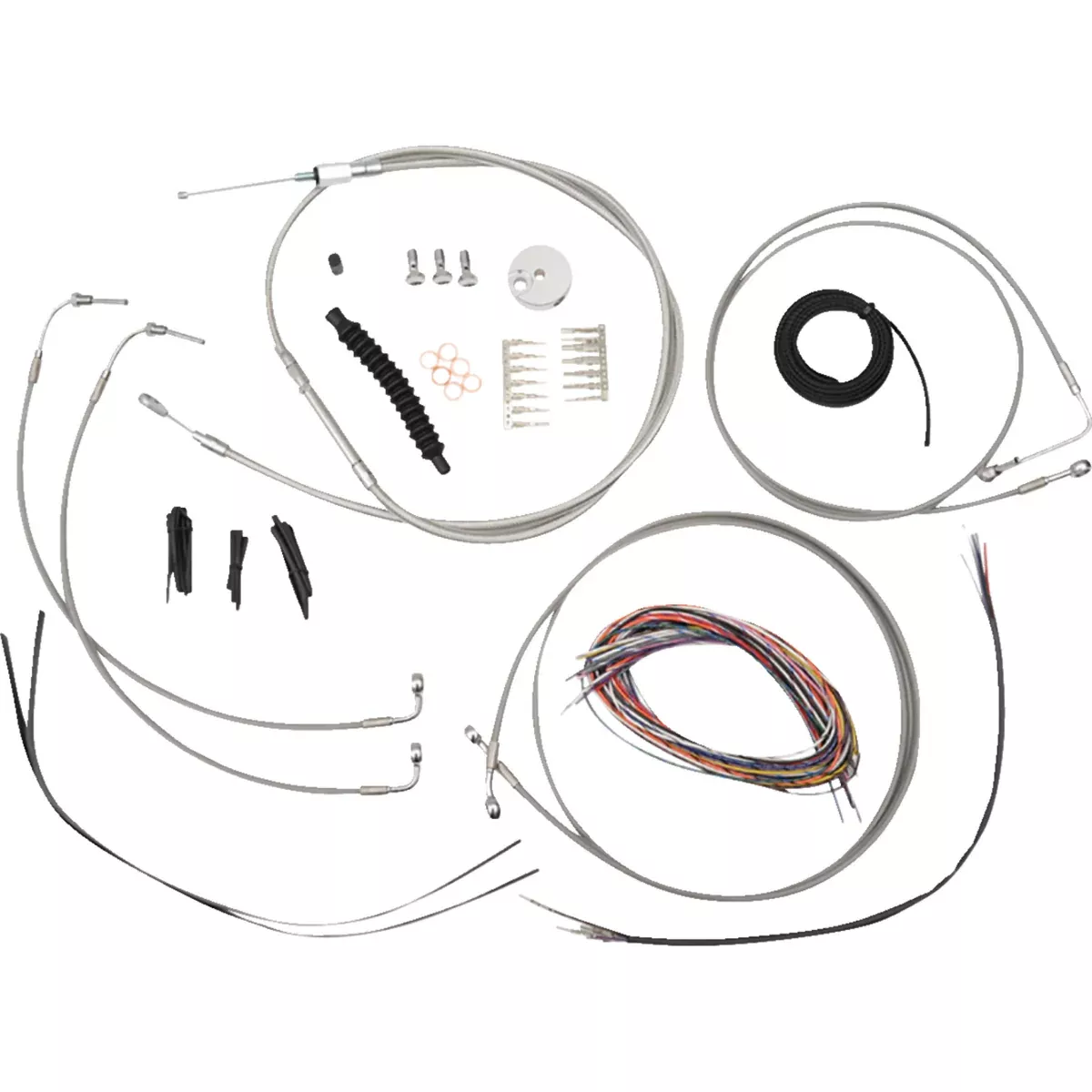 La Choppers Complete Cable Kit - LA-8157KT2-08 For Harley Softail 2018-2024