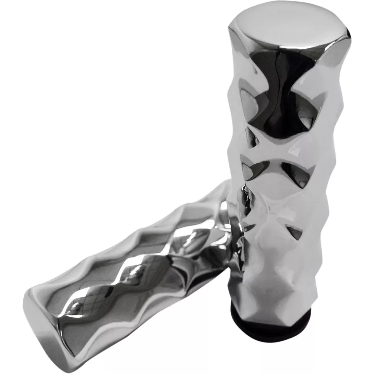 La Choppers Hex Grips - LA-7491-00 For Harley Motorcycles 2008-2022