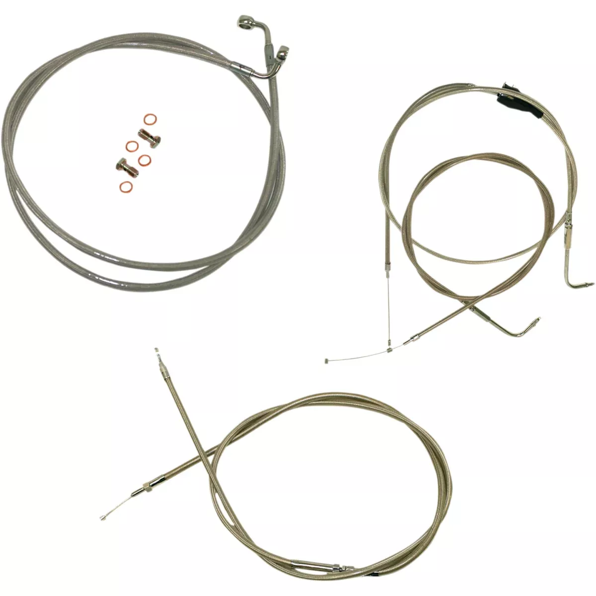 La Choppers Standard Cable Kit - LA-8005KT-13 For Harley Touring 1996-2007