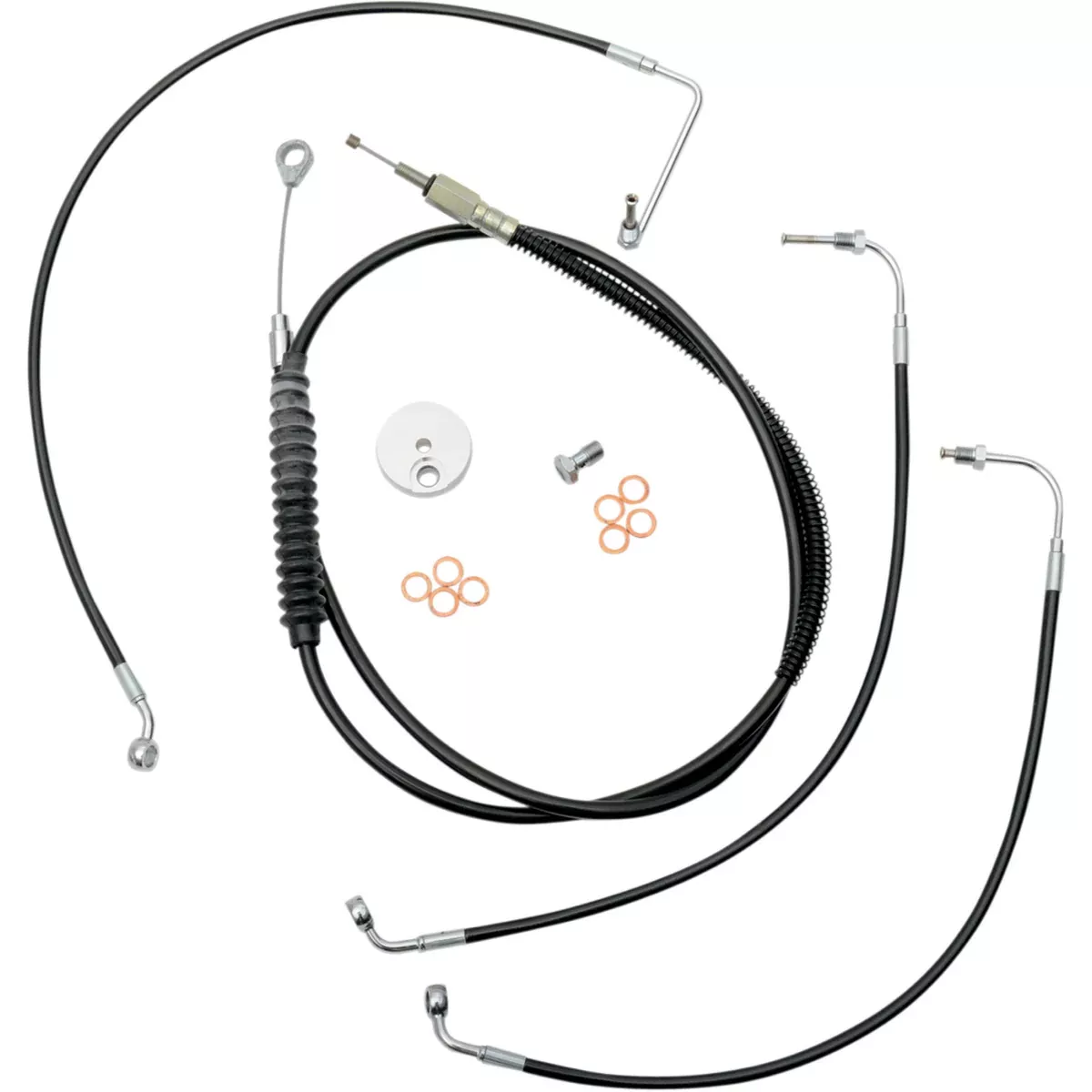 La Choppers Standard Cable Kit - LA-8012KT-13B For Harley Street Glide 2014-2016