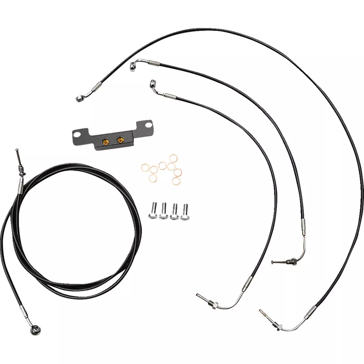 La Choppers Standard Cable Kit - LA-8056KT-08B For Harley Touring 2021-2022