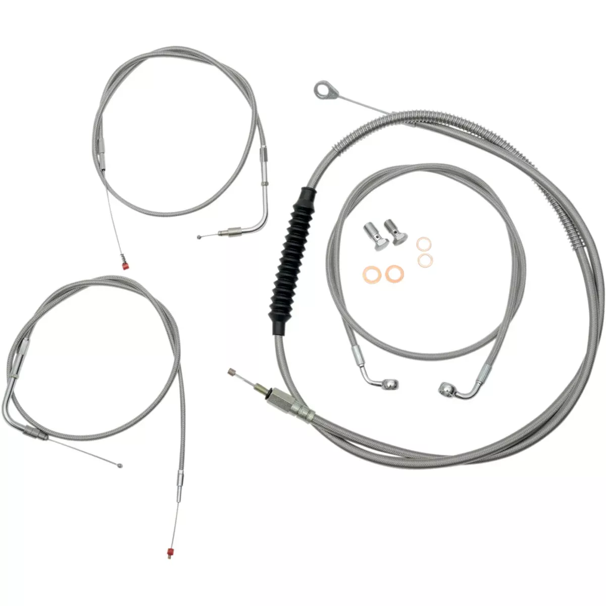 La Choppers Standard Cable Kit - LA-8100KT-16 For Harley Softail 1996-2006