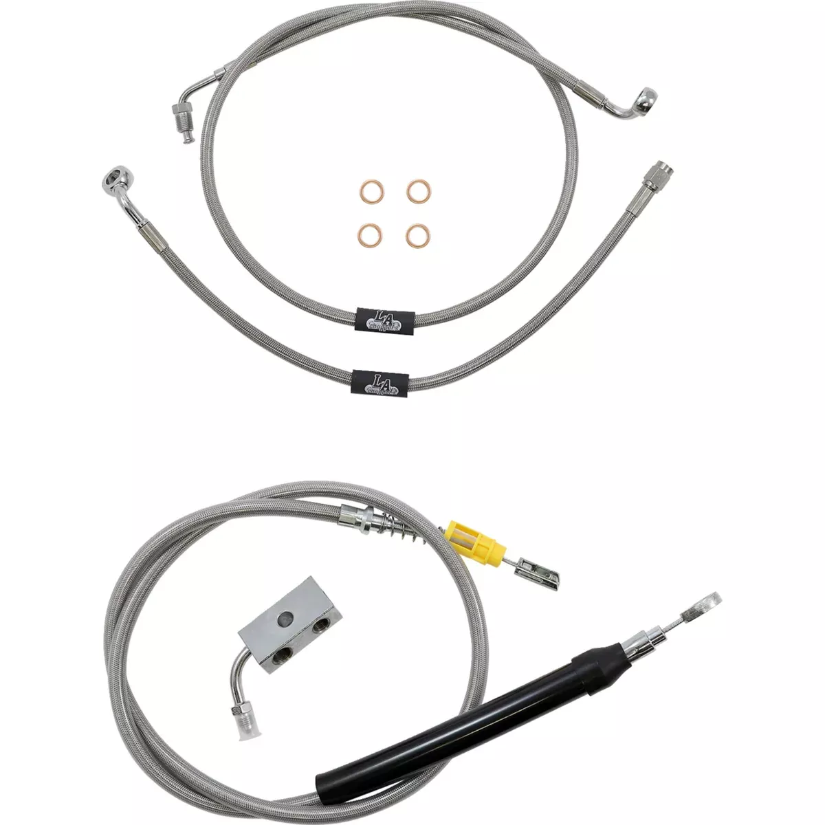 La Choppers Standard Cable Kit - LA-8155KT-19 For Harley Softail 2018-2022