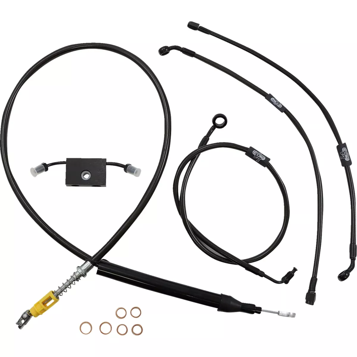 La Choppers Standard Cable Kit - LA-8157KT-13M For Harley Softail 2018-2024