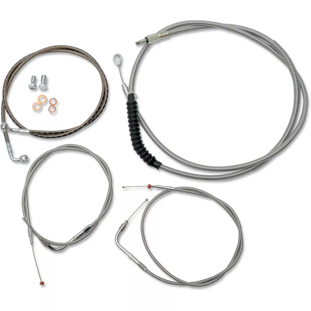 La Choppers Standard Cable Kit – LA-8220KT-13 For Harley Dyna Wide Glide / Switchback 2010-2017