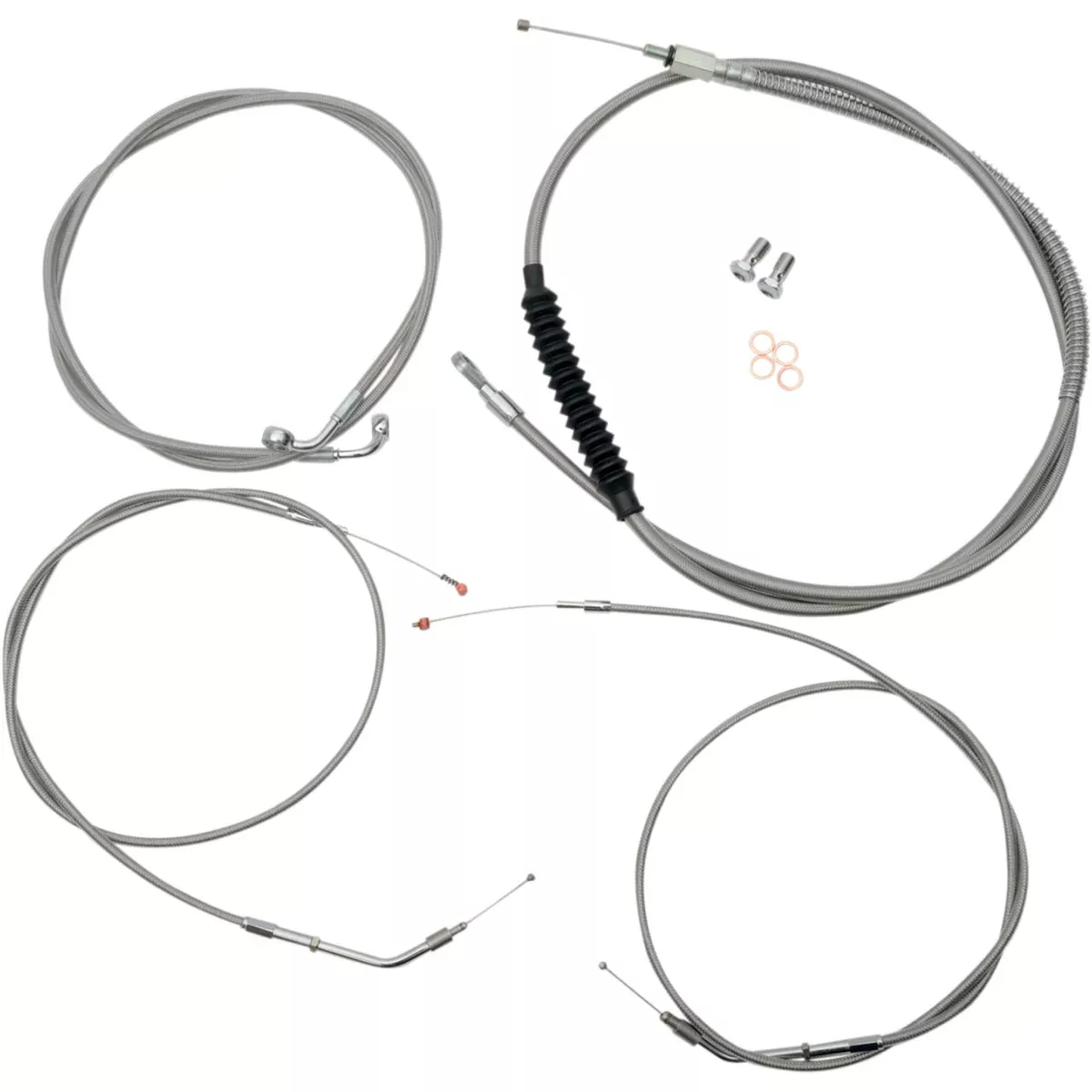 La Choppers Standard Cable Kit - LA-8310KT-08 For Harley Sportster 2004-2006