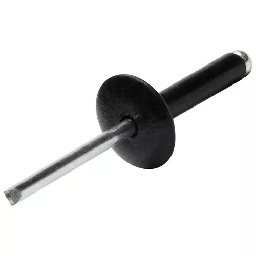 Large Head Rivet Black 200pk ALL18033