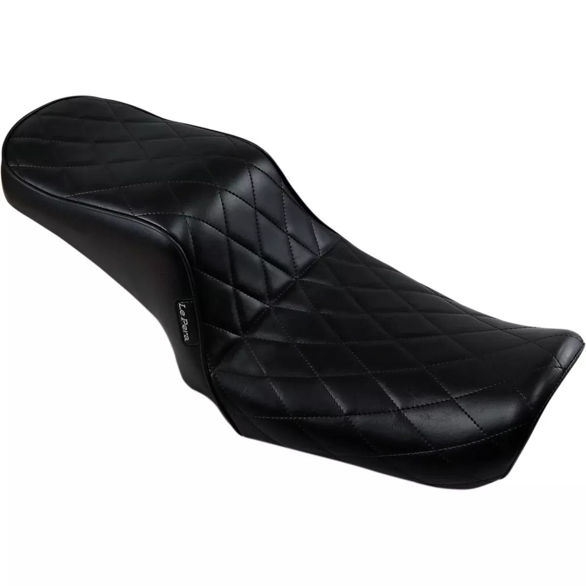 LE PERA 0803-0616 LK-021DM Cherokee Seat - Diamond Pleated - Black - FL/FX '06-'17