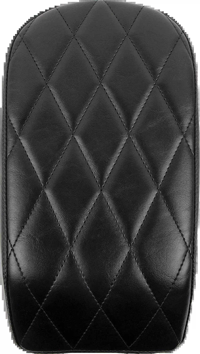 LE PERA Bare Bones Pillion Pad - Diamond - Black - FLDE/FLHC '18-'23 - LYX-007PDM