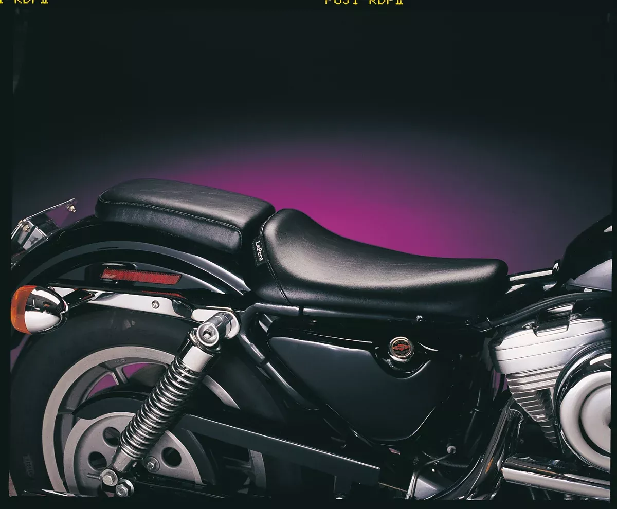 LE PERA Bare Bones Solo Seat - Smooth - Black - XL '82-'03 - LG-006
