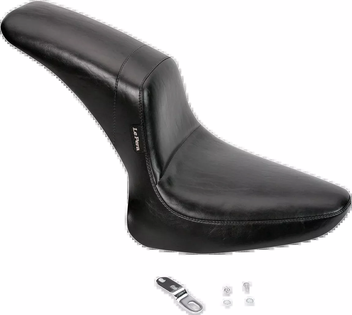LE PERA Daytona Sport Seat - Smooth - Black - FL/FX '06-'17 - LK-540S