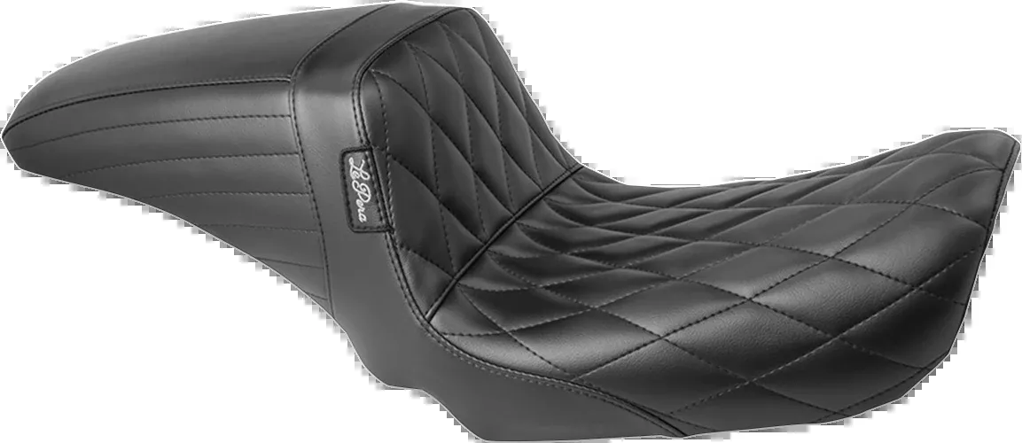 LE PERA Kickflip Daddy Long Legs Seat - Diamond - Black - FX '06-'17 - LK-591DLDM