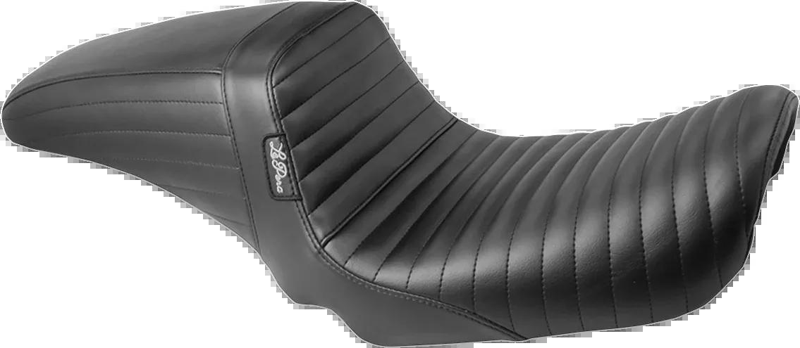 LE PERA Kickflip Daddy Long Legs Seat - Pleated - Black - FX '06-17 LK-591DLPT