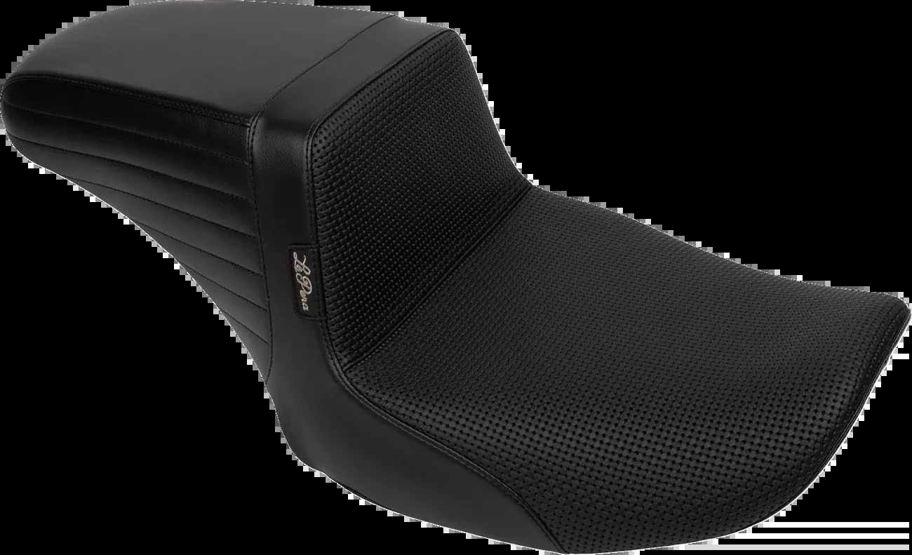 LE PERA Kickflip Seat - Basketweave - FLH/FLT '23-'25 - LV-597BW