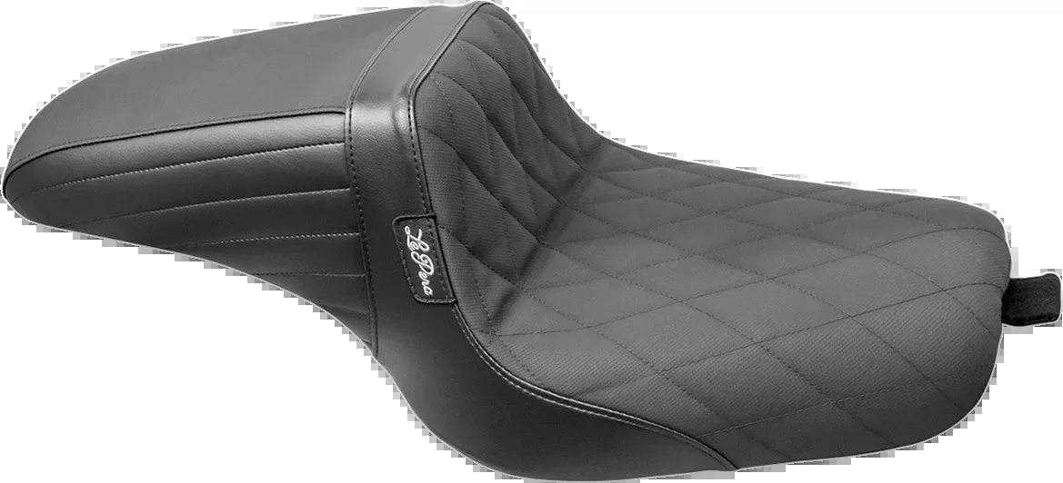 LE PERA Kickflip Seat - Diamond w/ Gripp Tape - Black - XL '10-'22 - LK-596DMGP