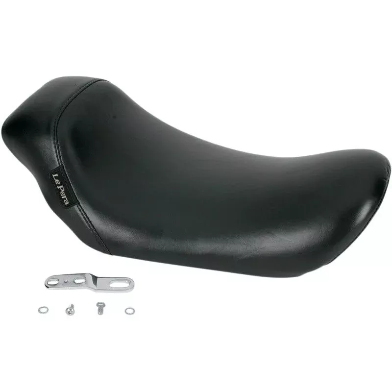 Le Pera LF-001 Smooth Vinyl Bare Bones Solo Seat for Harley 04-05 Dyna FXD