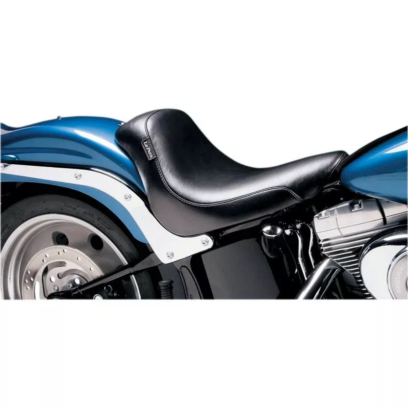 Le Pera LK-800 Smooth Silhouette Deluxe Solo Driver Seat Harley Softail 200mm
