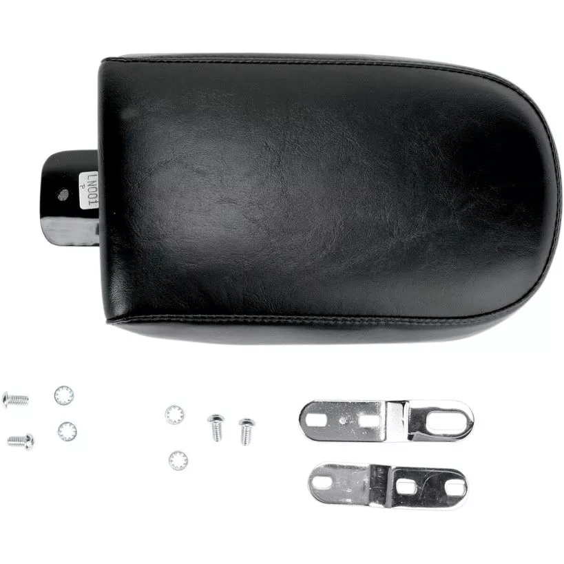 Le Pera LN-001P Smooth Black Vinyl Bare Bones Pillion Seat Pad 96-03 Harley Dyna