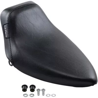 Le Pera LN-002 Smooth Black Bare Bones Solo Seat Harley Big Twin FX FL 64-84