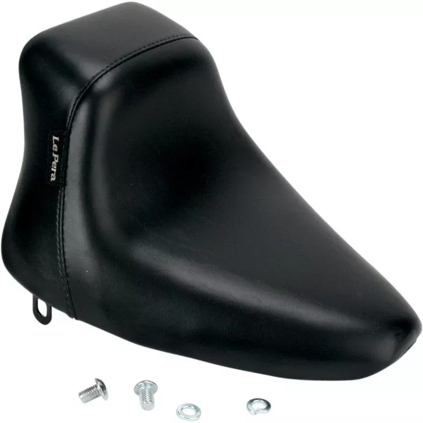 Le Pera LN-007DM Black Up Front Bare Bones Solo Seat 84-99 Softail FXST FLST