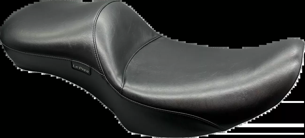 LE PERA Maverick Daddy Long Legs Seat - Without Backrest - Smooth - FLH/FLT '23-'25 - LV-957DLS