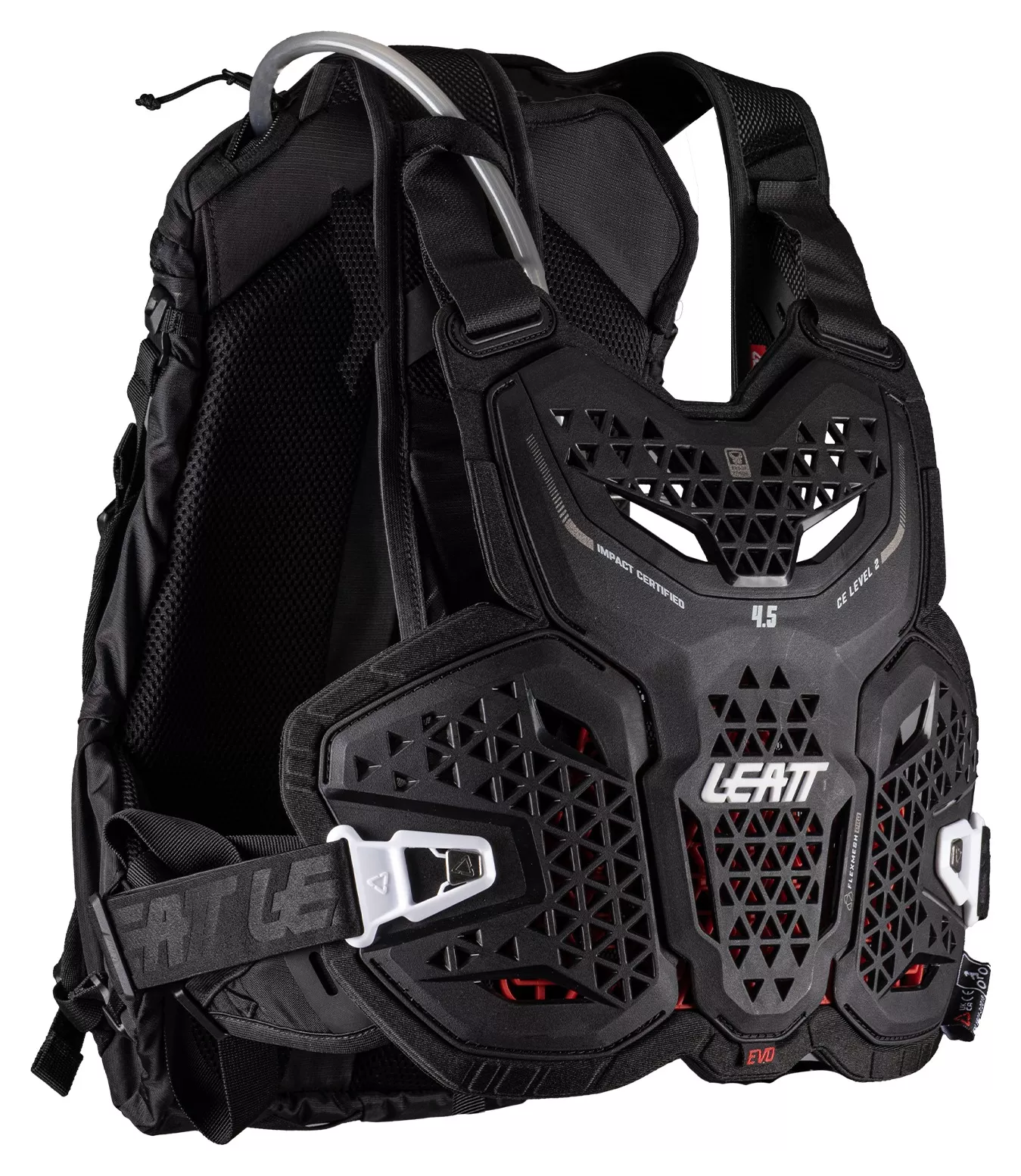 Leatt Moto 10L Backpack With Chest Protector