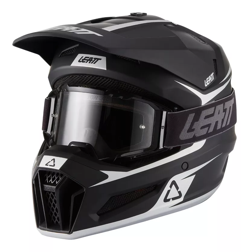 Leatt Youth Moto 3.5 V27 Helmet w/ Vizion 2.5 S Goggles