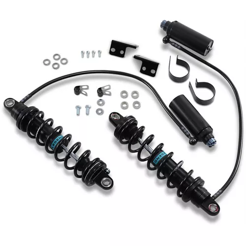 Legend Revo-Arc Remote Reservoir Coil Shocks for 1999-2008 Harley Touring