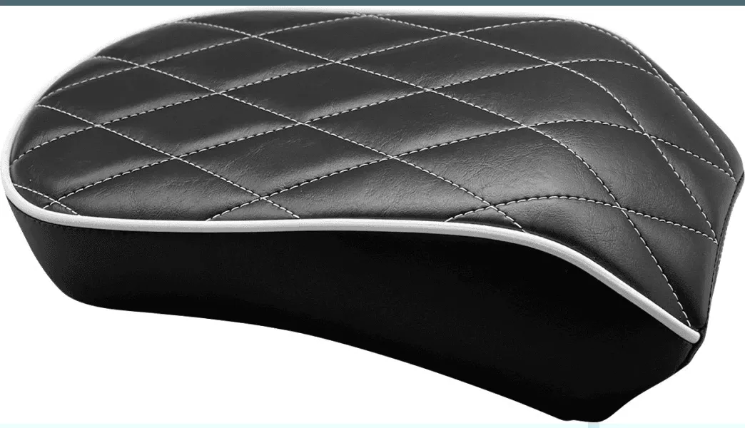 LePera Bare Bones Passenger Pillion Seat for '18-Up Harley Davidson Heritage and Deluxe Models - Smooth