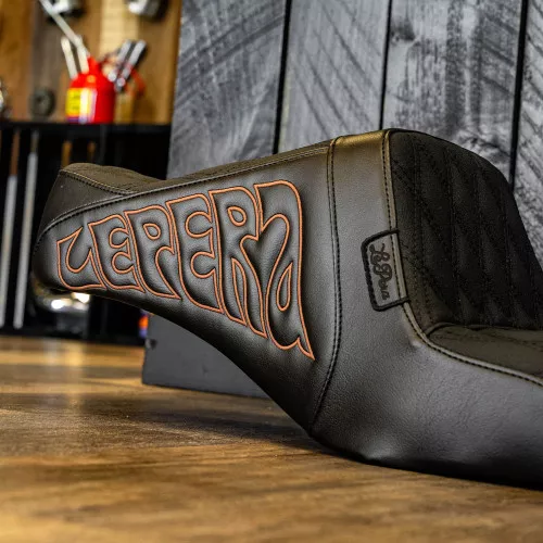 LePera OG Tailwhip Seat for 2008-2023 Harley Touring - Custom Colors