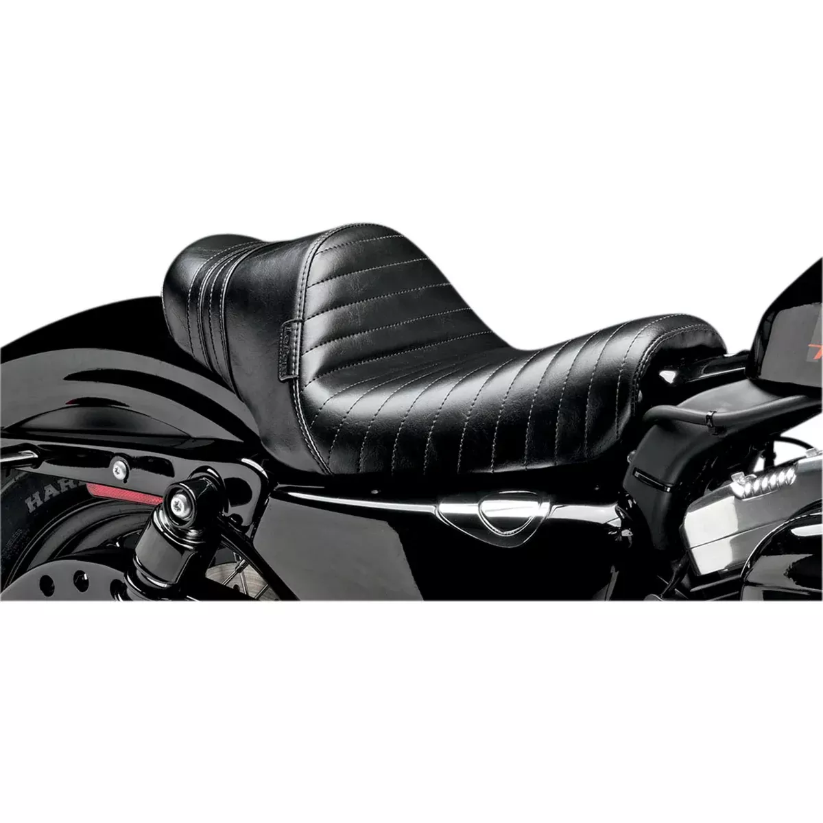 LePera Stubs Spoiler Seat – LK-416BLK For Harley Sportster 2010-2022