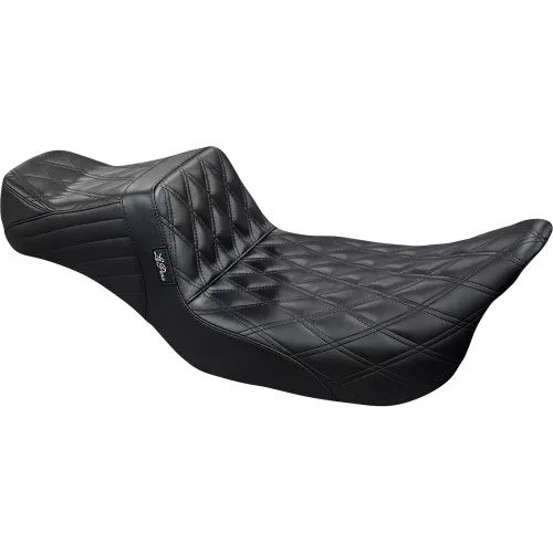LePera Tailwhip Daddy Long Legs Seat for 2008-2023 Harley Touring - Double Diamond