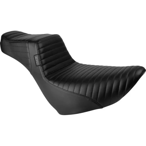 LePera Tailwhip Daddy Long Legs Seat for 2018-2024 Harley Softail FXLR/FLSB - Pleated